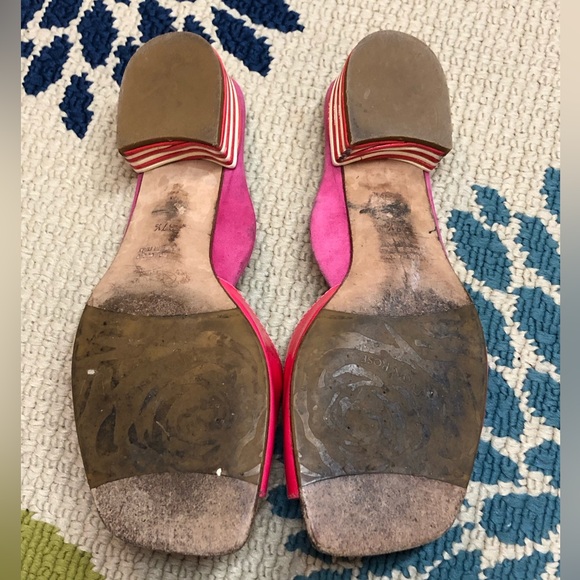 Pink slip on sandals - Picture 7 of 11